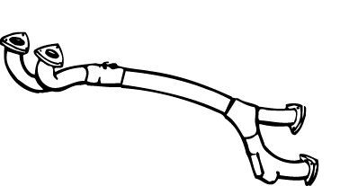 VEGAZ Exhaust Pipe OR-187 VEGAZ OR-187 Exhaust Pipe