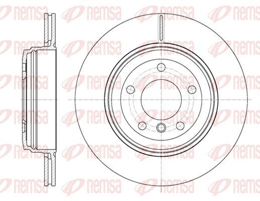 KAWE Disque de frein 6654 10 6654 10 Disques de frein KAWE BMW X5