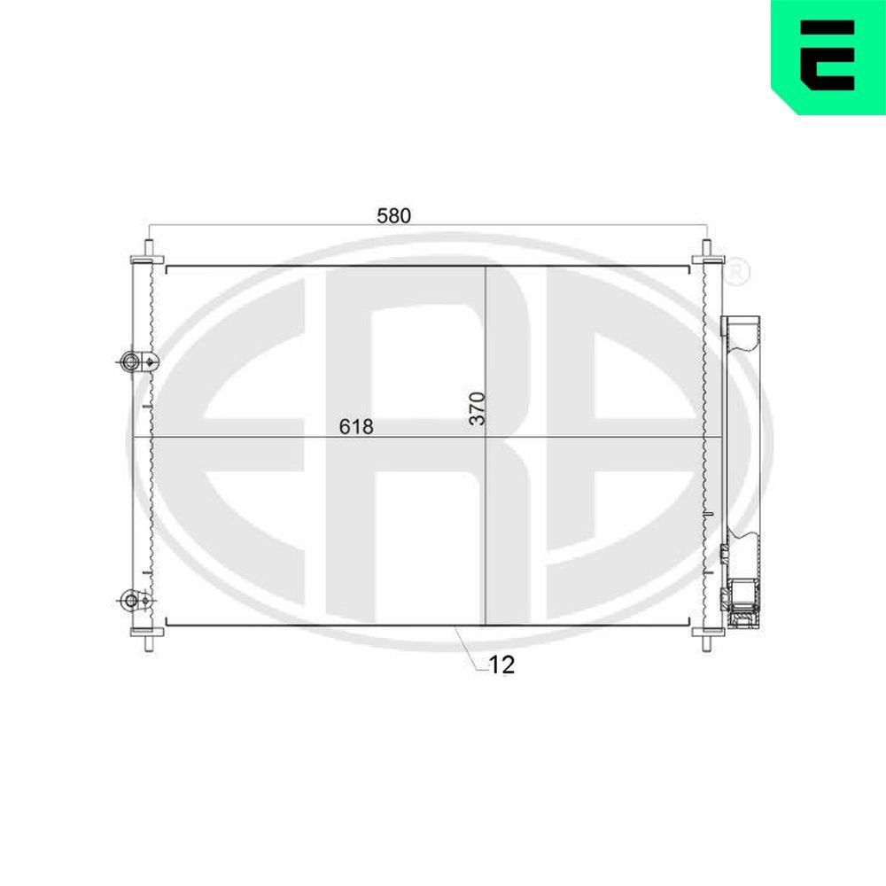 ERA Condensatore climatizzatore 667161 667161 Radiatore aria condizionata ERA VOLVO 760 costo