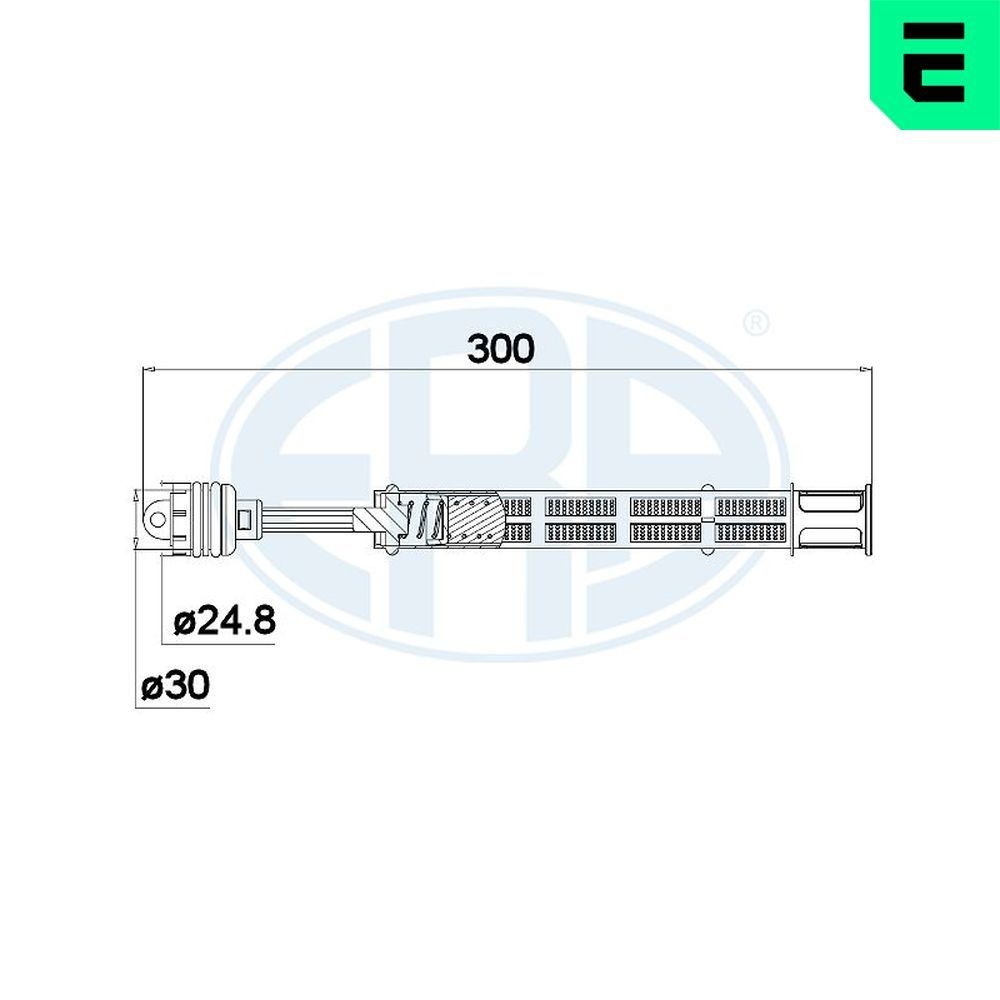 ERA AC-torkfilter 668005 668005 ERA torkfilter ac Citroen C5