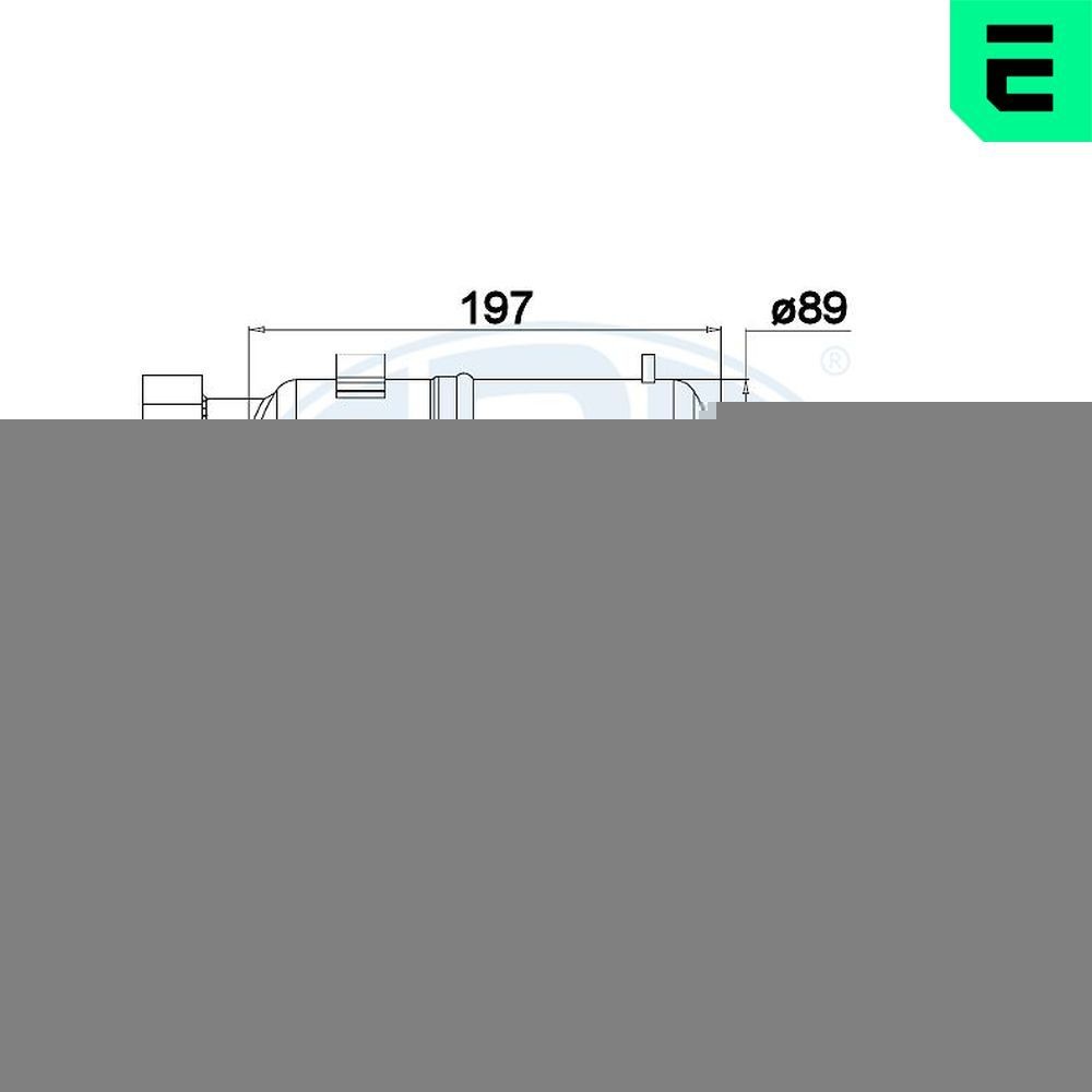 ERA Tørfilter aircondition 668006 Tørfilter ERA Ford FIESTA 668006