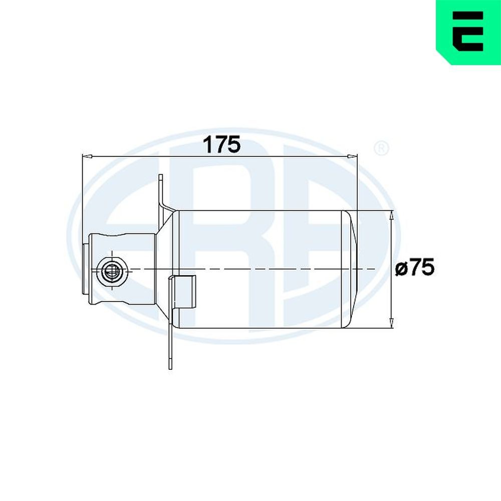 ERA AC-torkfilter 668015 668015 ERA ac-torkfilter BMW X5