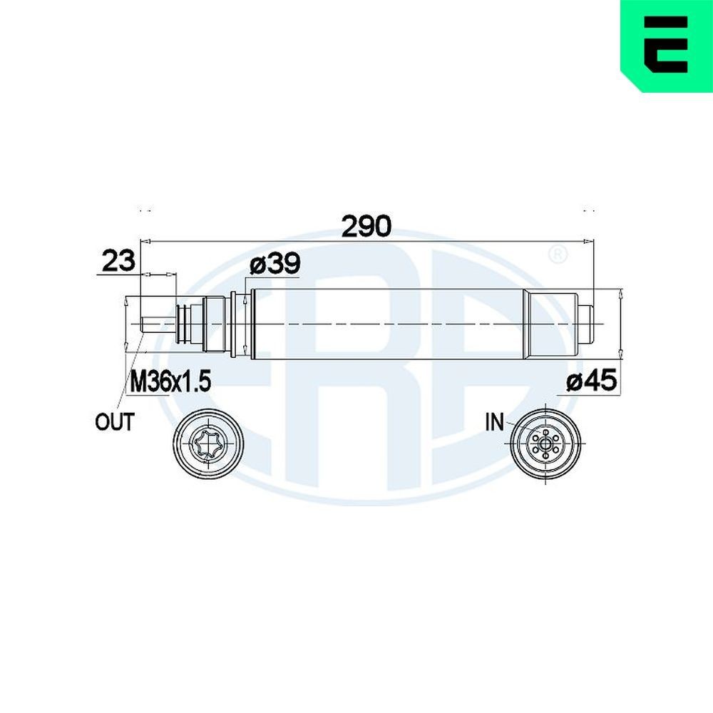 ERA Tørfilter aircondition 668021 ERA 668021 AС Tørrer Xsara billig