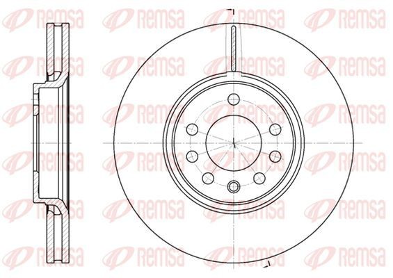 KAWE Piduriketas 6687 10 6687 10 KAWE Sport pidurikettad Seat odav