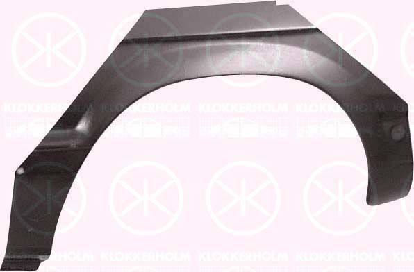 KLOKKERHOLM Passage de roue 6705591 KLOKKERHOLM 6705591 Tôle de reparation passage de roue Subaru Legacy BG5 prix