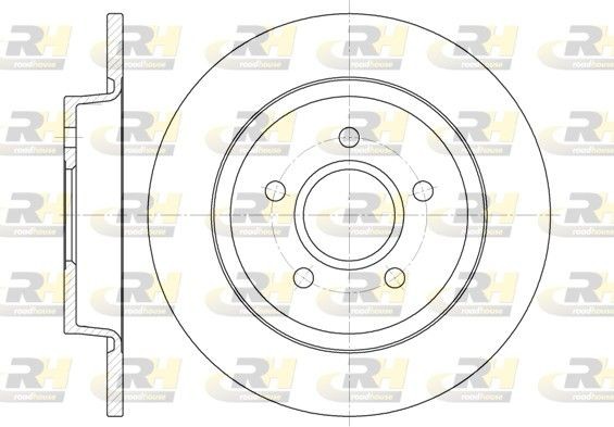 ROADHOUSE Bromsskiva 6712.00 6712.00 ROADHOUSE bromsskivor VOLVO XC 90