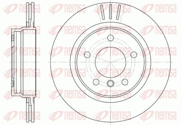 KAWE Disque de frein 6722 10 BMW X5 Disques de frein KAWE 6722 10