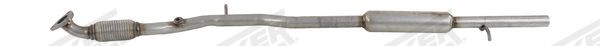 WALKER Midtre lydpotte 22154 WALKER 22154 Mellomlyddemper Agila Mk1 (A) (H00) originale pris