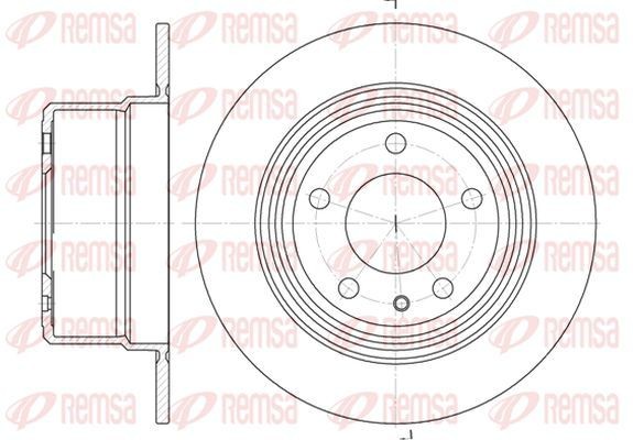 KAWE Disque de frein 6779 00 BMW X5 Disque KAWE 6779 00