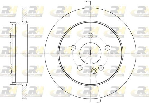 ROADHOUSE Bromsskiva 6799.00 6799.00 ROADHOUSE bromsskiva MERCEDES-BENZ SPRINTER