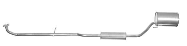 Uitlaat middendemper VEGAZ DIS-45 VEGAZ DIS-45: Tussendemper Daihatsu TERIOS 2004