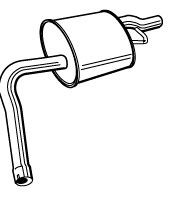 VEGAZ Endschalldämpfer FS-583 VEGAZ FS-583 Endschalldämpfer