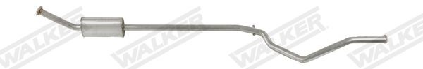 WALKER Uitlaat middendemper 22644 Suzuki SWIFT Middendemper WALKER 22644