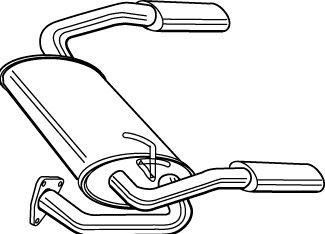 VEGAZ Einddemper MOS-214 VEGAZ MOS-214 Demper MG TF prijs