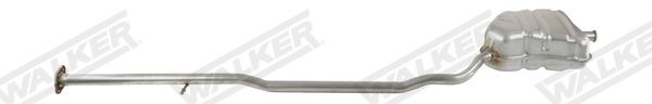 WALKER Πίσω σιλανσιέ 22684 22684 Τελικό εξάτμισης MINI Cabrio WALKER