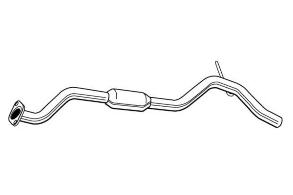 VEGAZ Panela de escape traseira HUR-114 VEGAZ HUR-114 Panela de escape HYUNDAI H100 Minibus (P) a um preço acessível