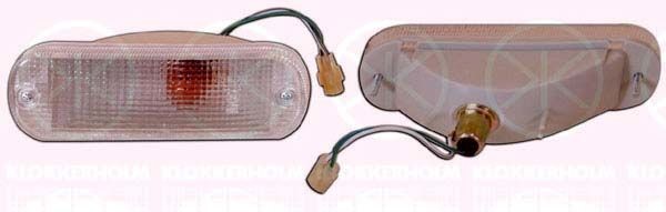 KLOKKERHOLM Pagrieziena signāla lukturis 68110361 Pagrieziena lukturi KLOKKERHOLM SPLASH 68110361 lēti