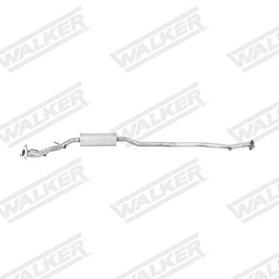 WALKER Vidējais izpl. gāzu trokšņa slāpētājs 22920 22920 Vidējais trokšņa slāpētājs HONDA JAZZ WALKER