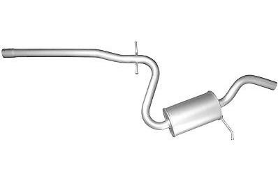 VEGAZ Mittelschalldämpfer VS-448 VS-448 VEGAZ Volkswagen Jetta a3 Mittelschalldämpfer kaufen