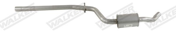 WALKER Mittenljuddämpare 23085 Byta Mellan ljuddämpare Seat Toledo 3 kostnad WALKER 23085