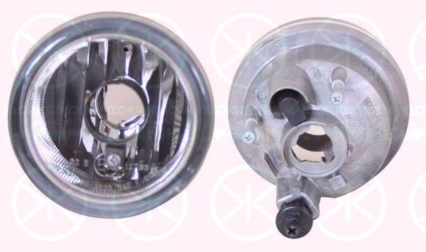 KLOKKERHOLM Miglas lukturis 68350282 68350282 Priekšējie miglas lukturi SUZUKI WAGON R+ KLOKKERHOLM