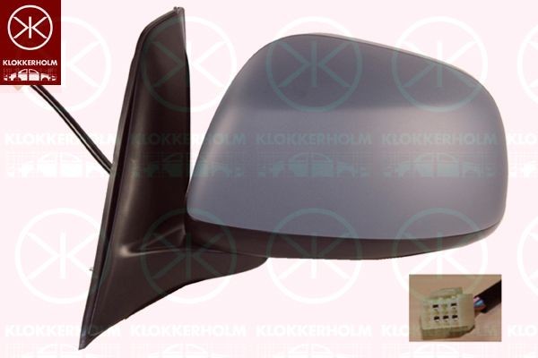 KLOKKERHOLM Specchietto retrovisore esterno 68351043 Costo Specchietto retrovisore KLOKKERHOLM FIAT 68351043