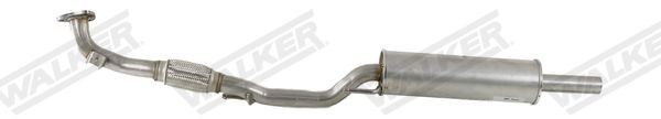 WALKER Etuäänenvaimentaja 23359 23359 WALKER Etupakoputki Nissan NV200 hinta