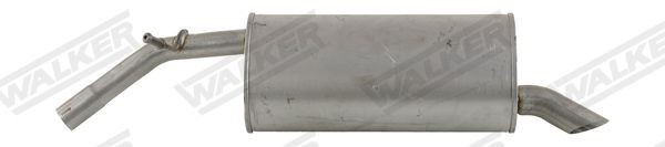 WALKER Bagpotte 23391 23391 Udstødning bagpotte PEUGEOT 106 WALKER