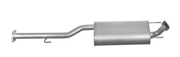 Middle silencer IMASAF 69.76.06 IMASAF 69.76.06 2002 TOYOTA HILUX Pick-up middle silencer replacement