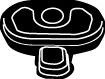 VEGAZ Holding Bracket, silencer FG-122 VEGAZ FG-122 genuine Mercedes X164 exhaust hanger price