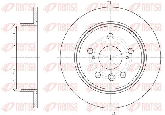 KAWE Piduriketas 6904 00 Sport pidurikettad KAWE Toyota AURIS 6904 00