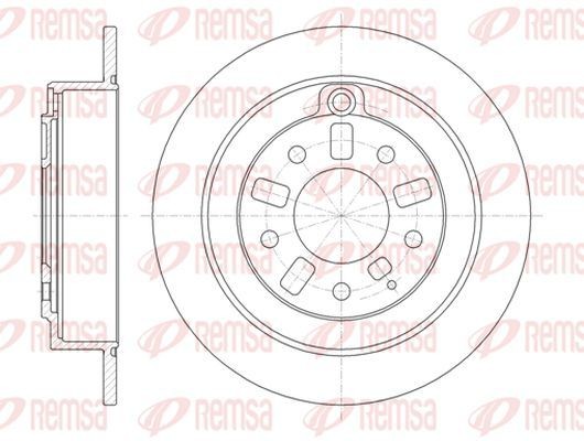 KAWE Bremseskive 6923 00 6923 00 Skiver MAZDA 6 KAWE