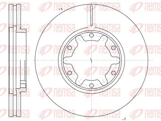 KAWE Disque de frein 6925 10 Nissan JUKE Disque de frein sport KAWE 6925 10