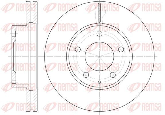 KAWE Disco freno 6936 10 6936 10 costo Dischi freno KAWE MAZDA MPV