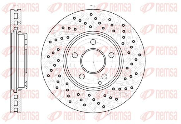 KAWE Piduriketas 6943 10 Sport pidurikettad KAWE B-klass 6943 10 odav