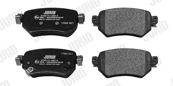 JURID Δαγκάνα φρένων 695033J JURID Δαγκανα φρενου HYUNDAI 695033J