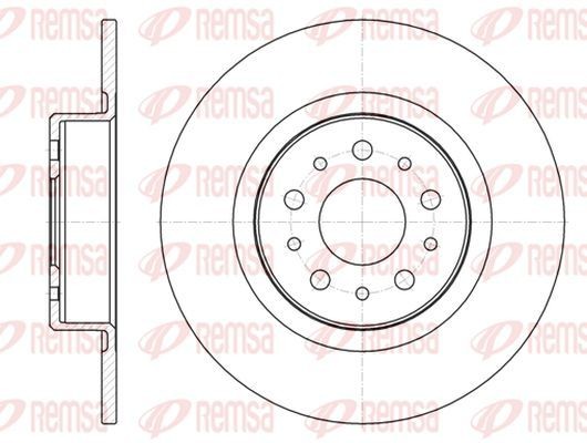 KAWE Piduriketas 6968 00 Sport pidurikettad KAWE Peugeot 207 6968 00