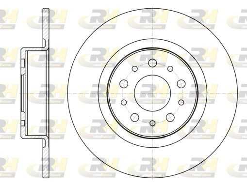 ROADHOUSE Δισκόπλακα 6968.00 Δισκόπλακες ROADHOUSE Alfa Romeo SPIDER 6968.00