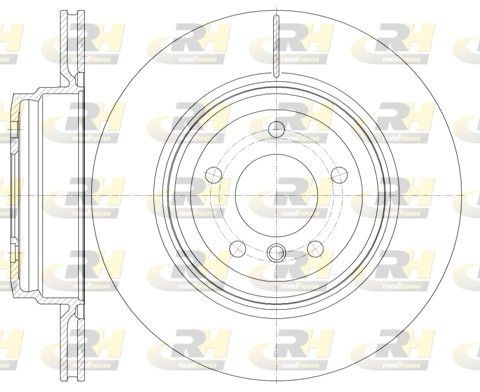 ROADHOUSE Bremseskive 6976.10 Bremseskiver ROADHOUSE BMW 7-serie 6976.10