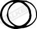 WALKER Mounting Kit, silencer 82431 Saab 9-3 WALKER silencer mounting kit 82431