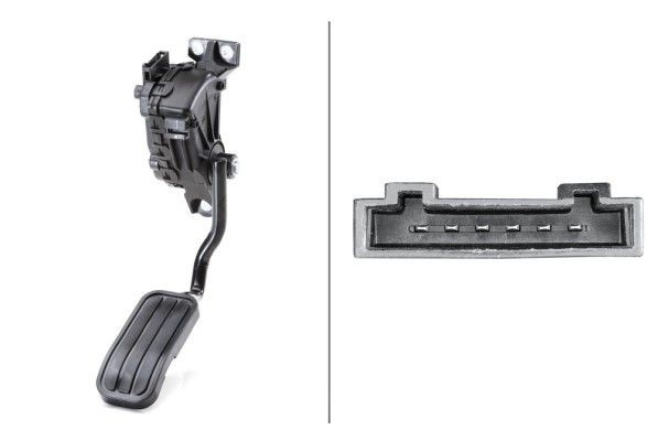 HELLA Accelerator pedal position sensor 6PV 007 770-721 HELLA 6PV 007 770-721 genuine Citroen C2 accelerator pedal position sensor price