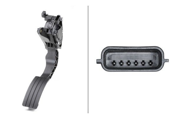 HELLA Sensore, Posizionamento pedale acceleratore 6PV 009 978-711 HELLA 6PV 009 978-711 Sensore, posizionamento pedale acceleratore Renault Master III Bus originali prezzo