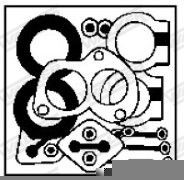 WALKER Montagesæt, udstødning 86061 WALKER 86061 RAV4 I SUV Cabriolet (XA10) Montagesæt udstødning originale pris