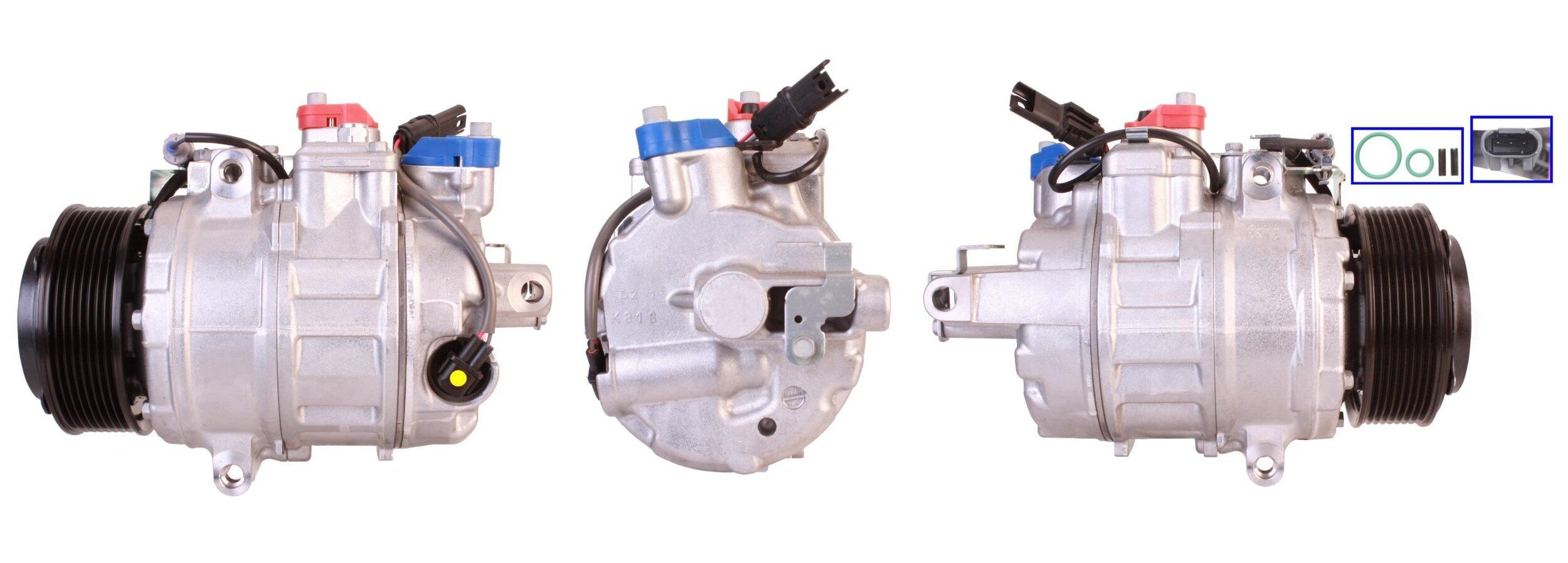 DRI Compressor, ar condicionado 700510818 DRI Compressor de climatização BMW 700510818
