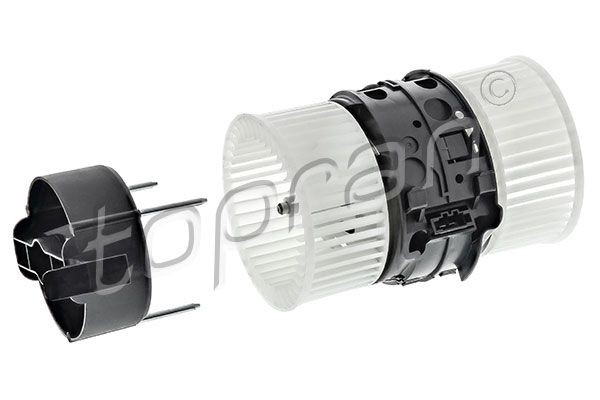 TOPRAN Kupéfläkt 701 516 701 516 TOPRAN fläktmotor Fiat UNO