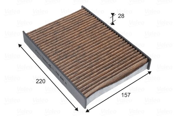 VALEO Filtrs, Salona telpas gaiss 701034 701034 Salona gaisa filtrs JEEP GRAND CHEROKEE VALEO