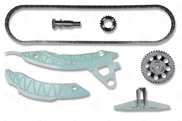 AUTEX Sadales vārpstas piedziņas ķēdes komplekts 711245 Sadales vārpstas piedziņas ķēdes komplekts AUTEX Chevrolet TRAILBLAZER 711245