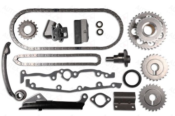 AUTEX Σετ καδένας χρονισμού 711416 AUTEX 711416 Σετ καδένας Nissan N15 τιμες