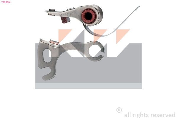 KW Jeu de contacts, distributeur d'allumage 717 024 KW Allumeur VOLVO 717 024