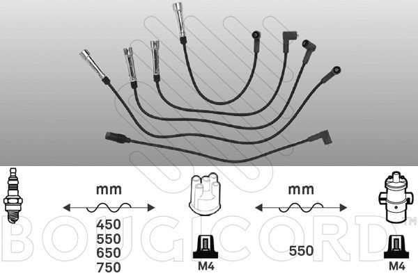 EFI AUTOMOTIVE Zündleitungssatz 7248 Zündkabelsatz EFI AUTOMOTIVE 124 7248 günstig